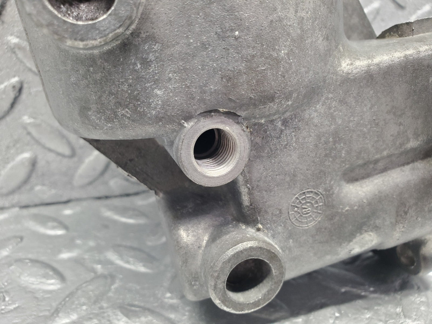 W126 Coupe oil filter housing used OEM