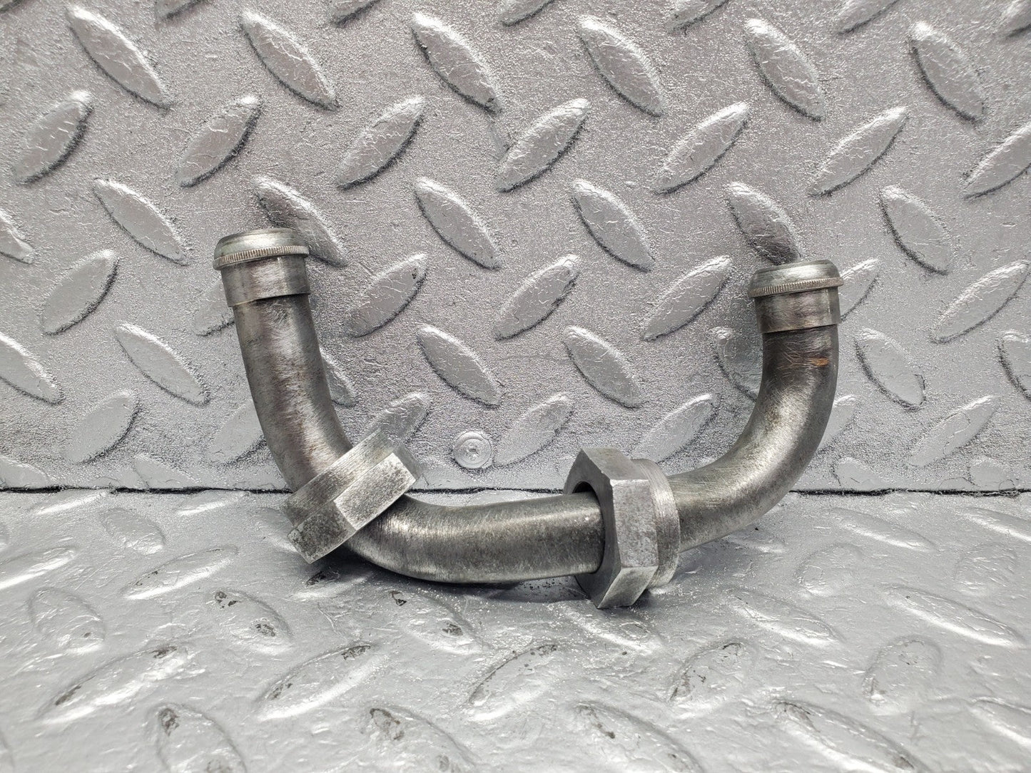 W112 thermostat housing coolant pipe used OEM