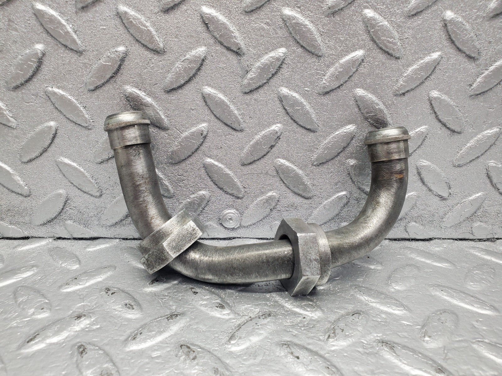 W112 thermostat housing coolant pipe used OEM