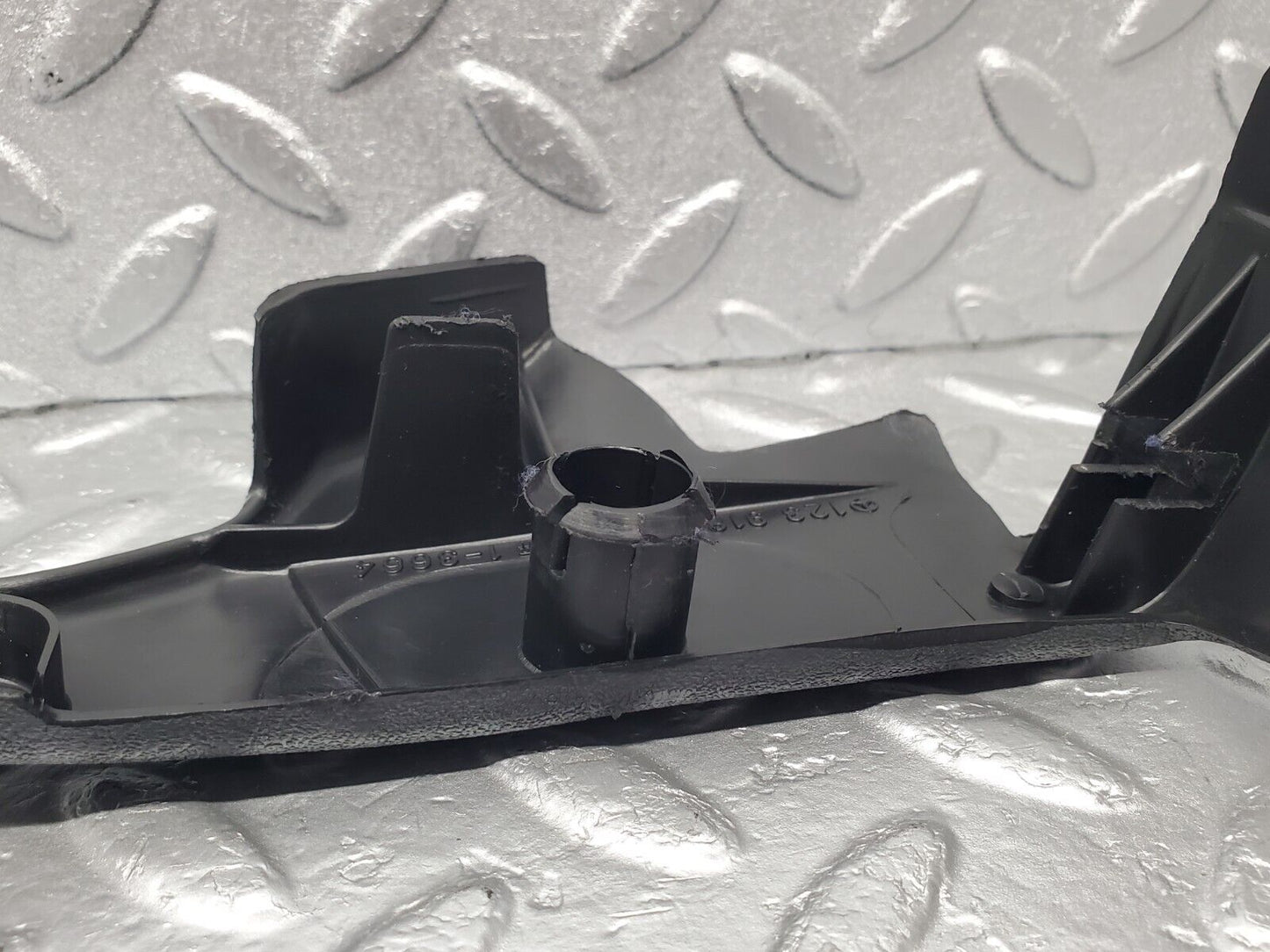 46481 Mercedes-Benz C123 280CE Coupe Front Left Seat Cover Trim Black 1239184730