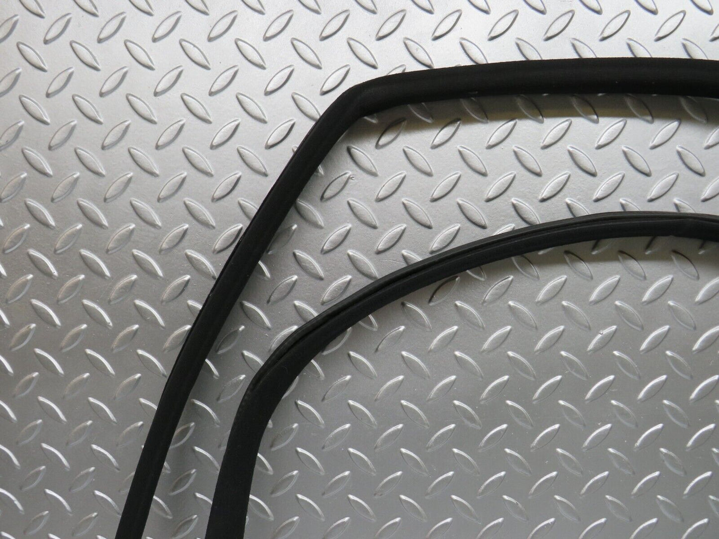 28467 Mercedes-Benz S123 240D Wagon Cloth Covered Door Seal Pair Left Side
