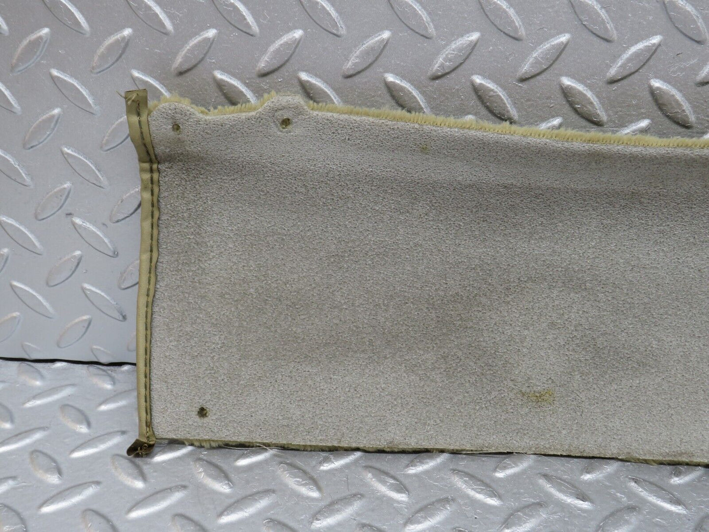 36593 Mercedes-Benz W201 190E 2.0L Door Sill Floor Carpet Left Side Beige