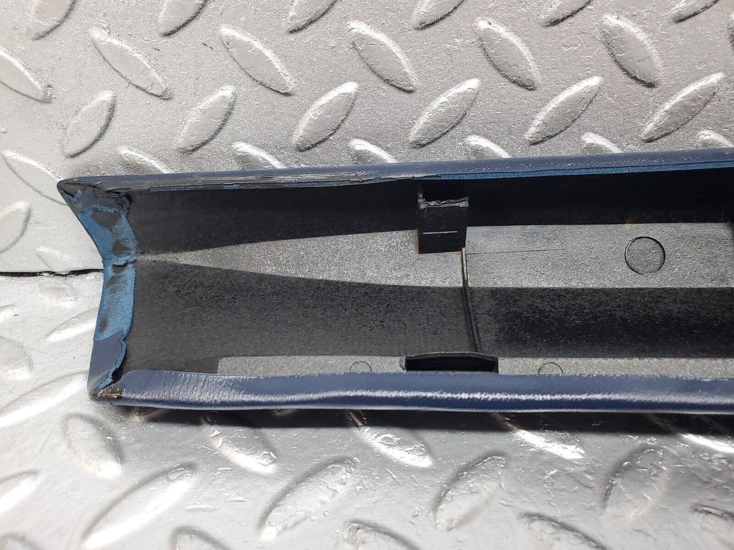 45101 Mercedes-Benz R129 300SL Coupe A Pillar Cover Left Side Blue 1296920189