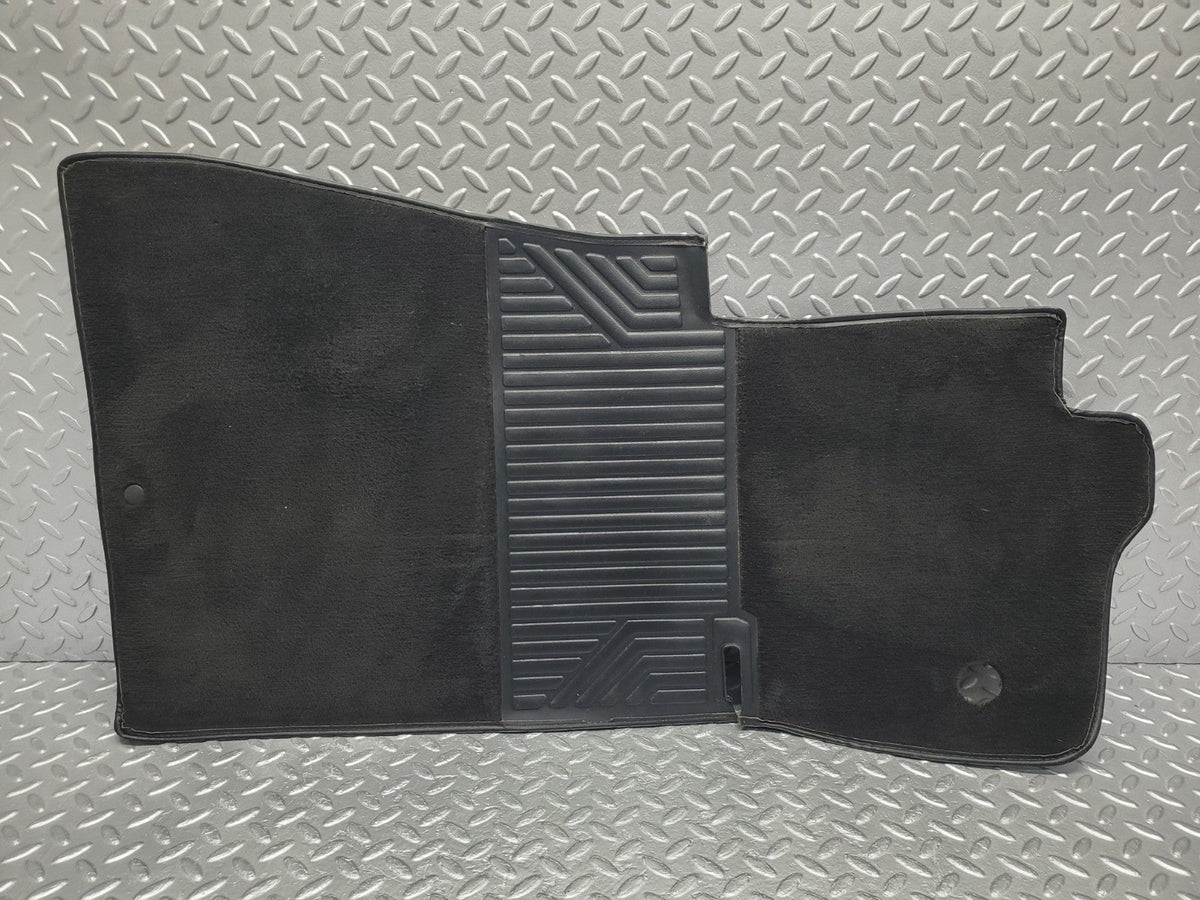 W201 Baby Benz front right floor carpet black used OEM
