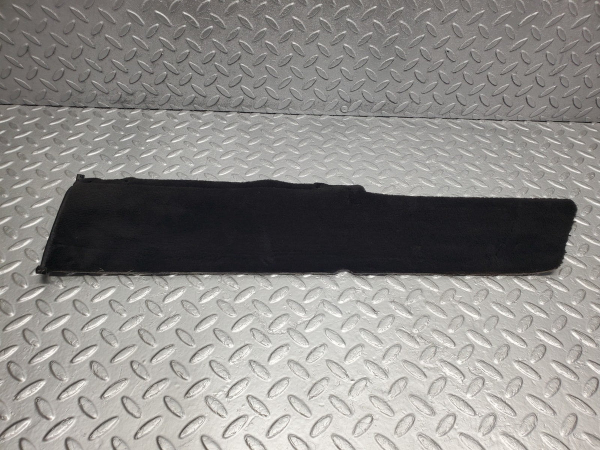 W201 Baby Benz door sill floor carpet left side black used OEM