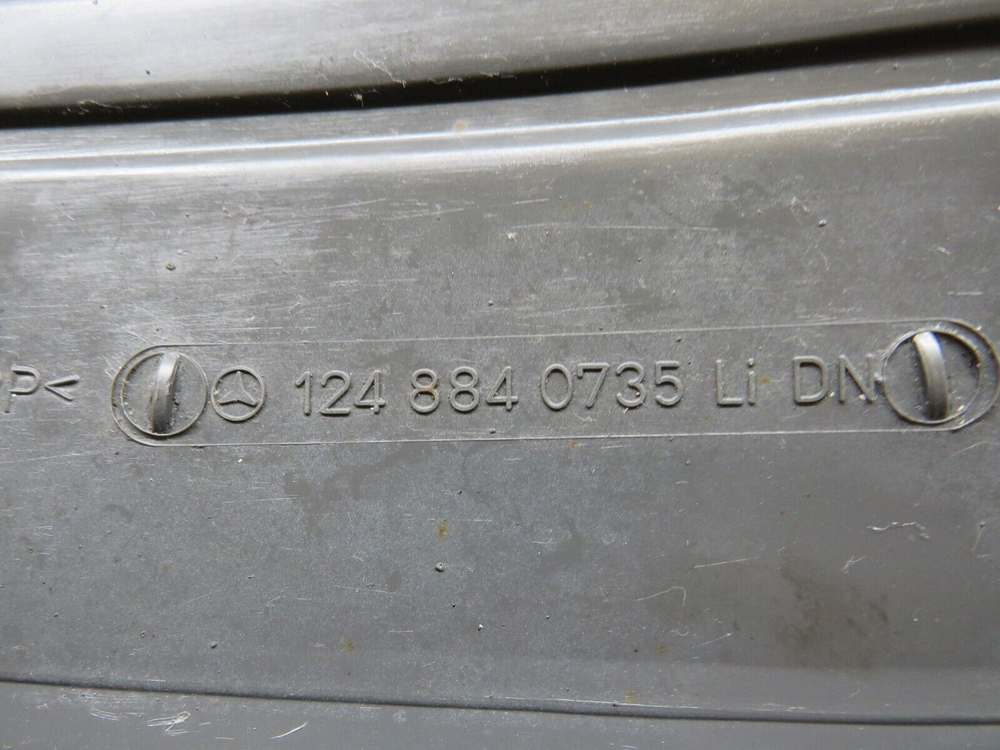 30238 Mercedes-Benz W124 230E Front Left Inner Fender Wing Splash Guard 1248840735
