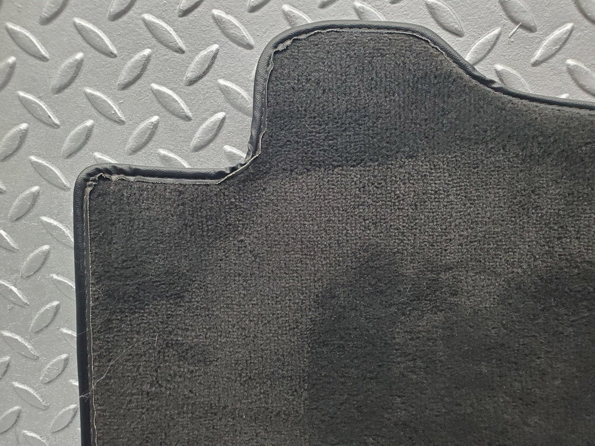 W201 Baby Benz front right floor carpet black used OEM