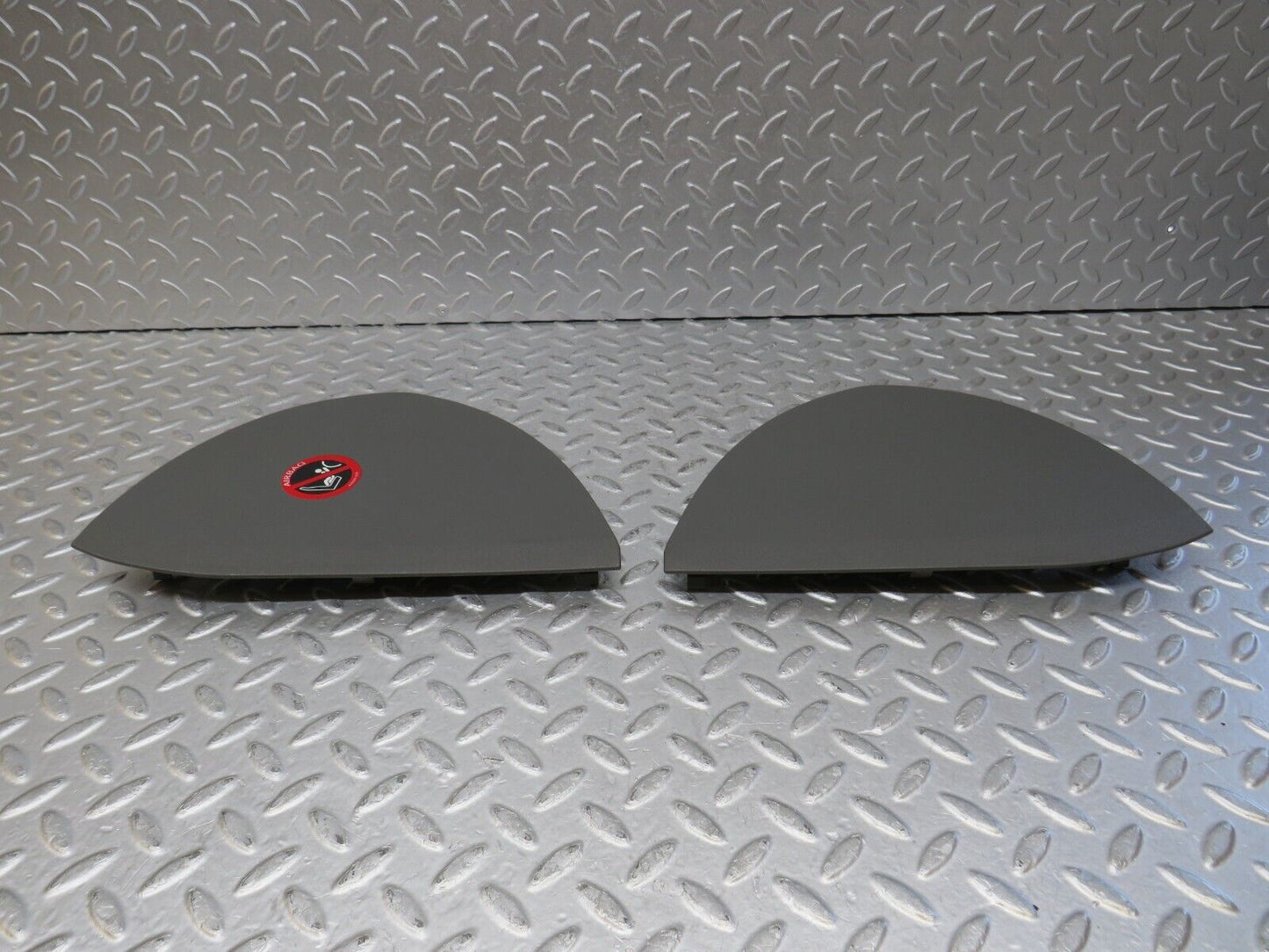 35204 Mercedes-Benz W221 Dashboard Side Cover Panel Pair Grey 2216890108