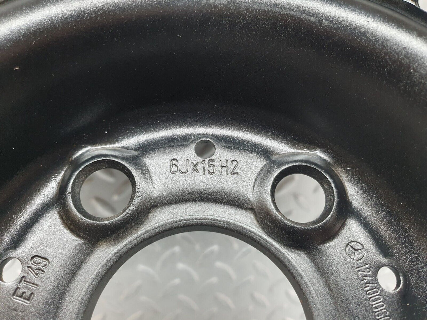 44244 Mercedes-Benz Steel Wheel 6Jx15H2 ET49 1244000602