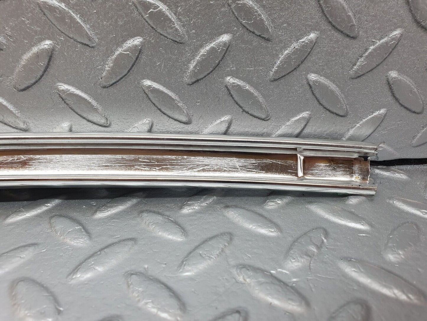 43216 Mercedes-Benz W108 280SE Rear Left Door Window Chrome Channel