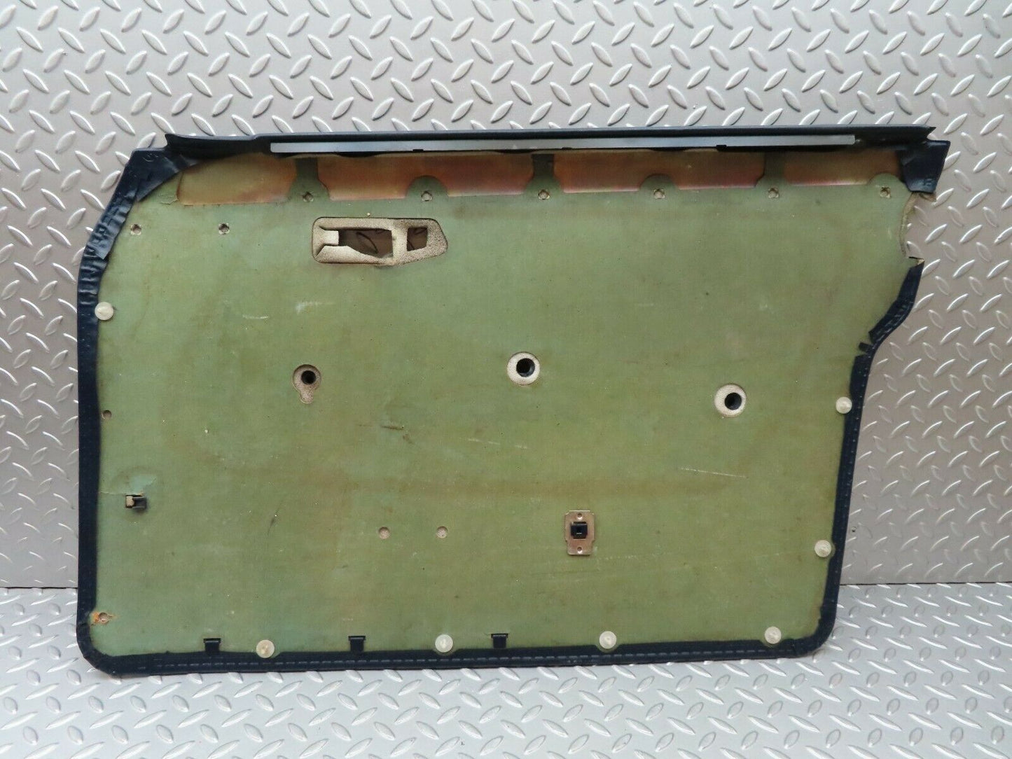 4366 Mercedes-Benz W123 230E Front Left Door Card Blue