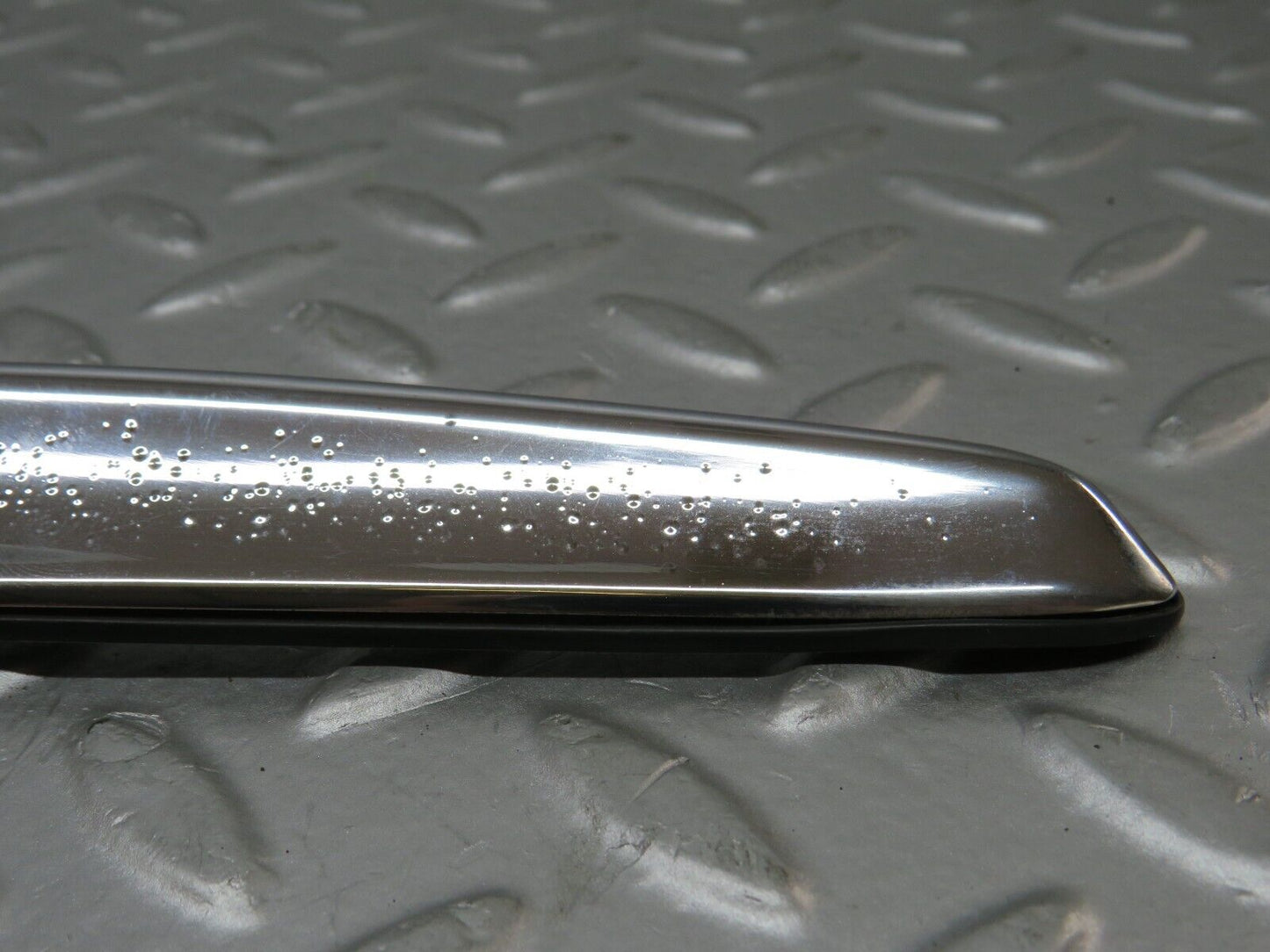 35490 Mercedes-Benz R107 280SL Trunk Chrome Handle Moulding 1077580202