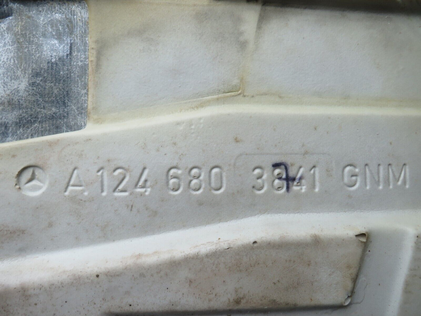 30326 Mercedes-Benz W124 230E Rear Floor Carpet Grey