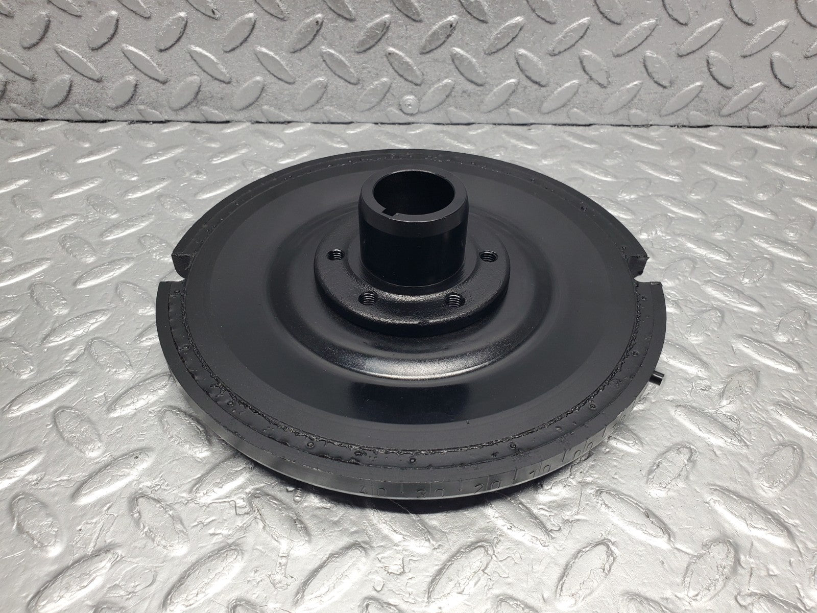 W126 Coupe crankshaft vibration damper used OEM