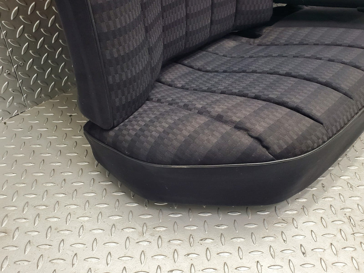W201 Baby Benz rear seat black used OEM