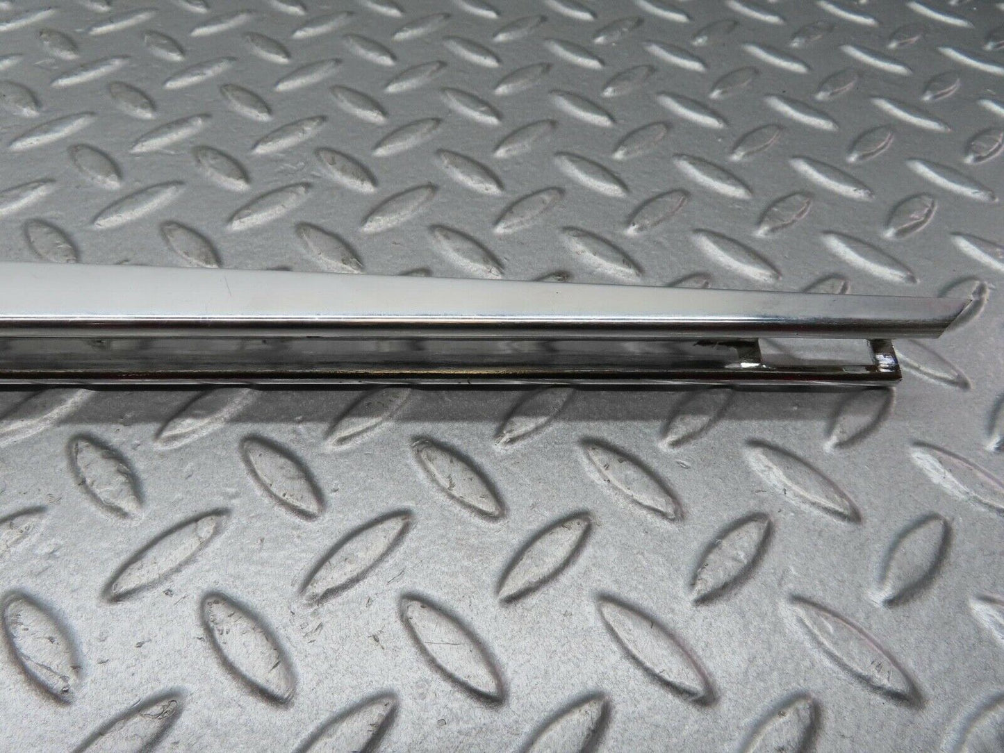 13193 Mercedes-Benz W111 220S Rear Left Door Front Chrome Window Channel