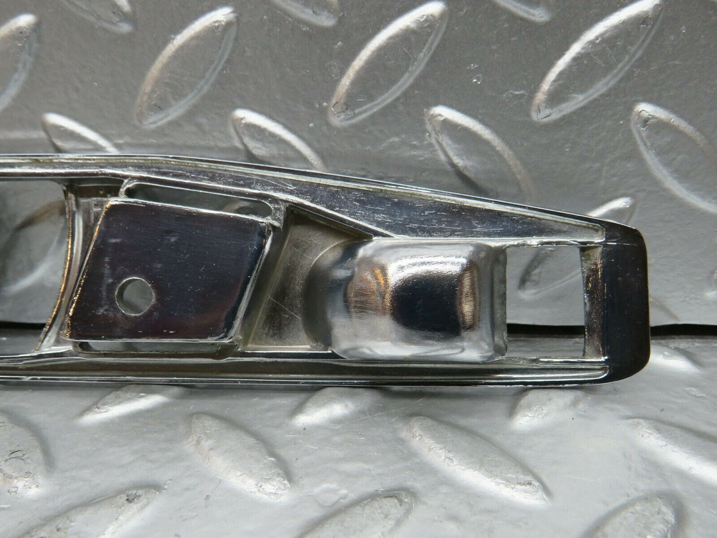 22747 Mercedes-Benz C107 450SL Interior Door Handle Chrome Surround Right Side