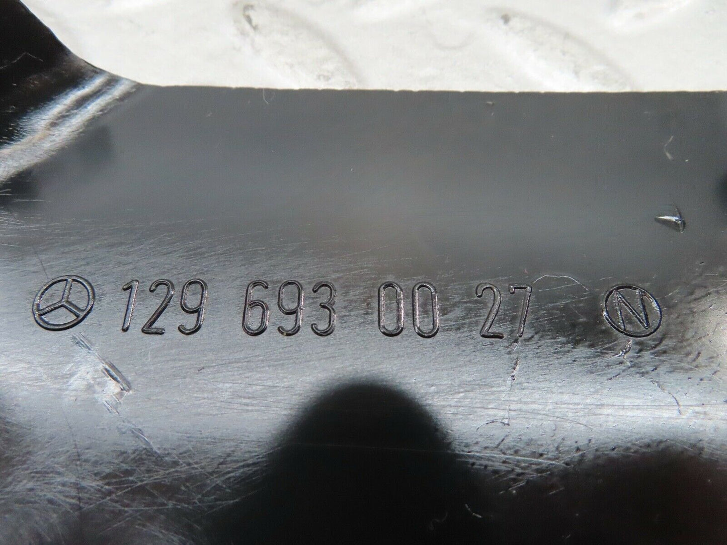 17152 Mercedes-Benz R129 300SL Coupe Trunk Lock Cover 1296930027