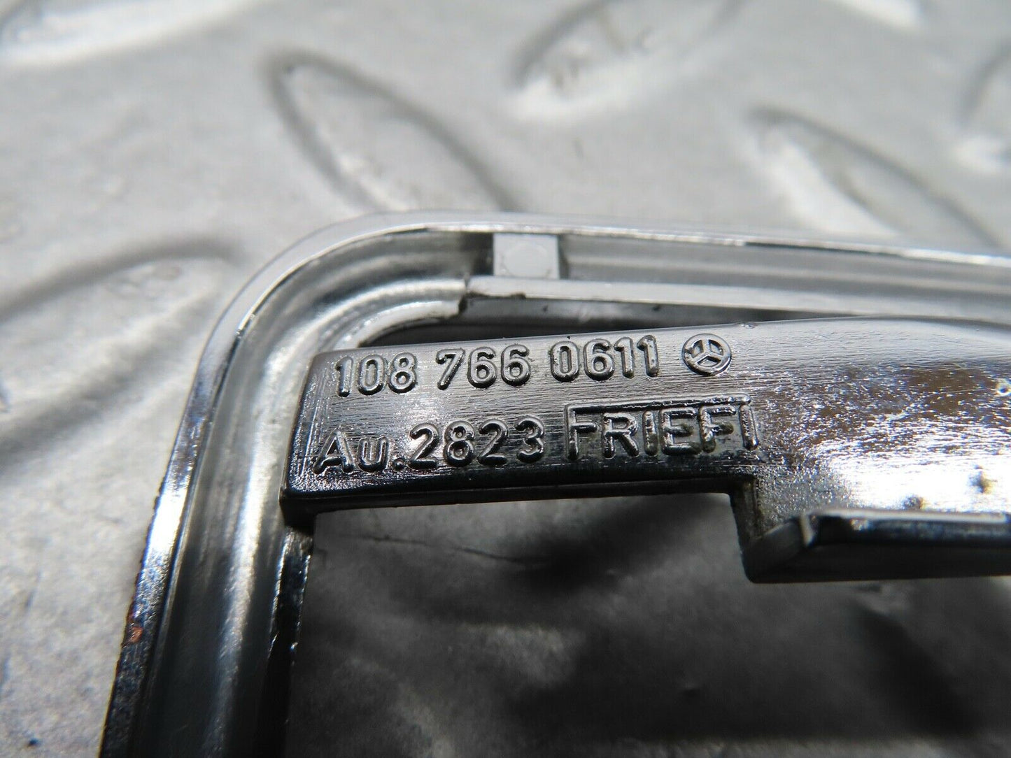 21077 Mercedes-Benz W123 230E Chrome Frame For Door Opener Right 1087660611