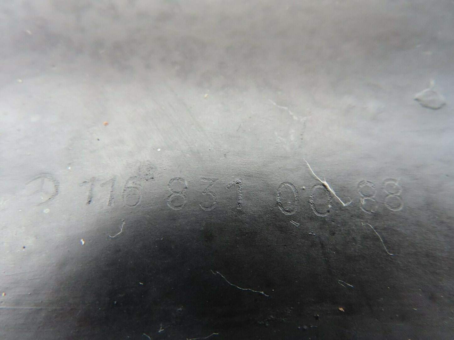 7459 Mercedes-Benz W116 450SE Heating Duct Rubber Ventilation 1168310088