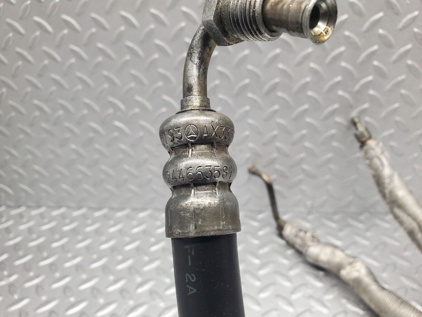 46234 Mercedes-Benz W124 280E Power Steering Hose Pipe 1244663581