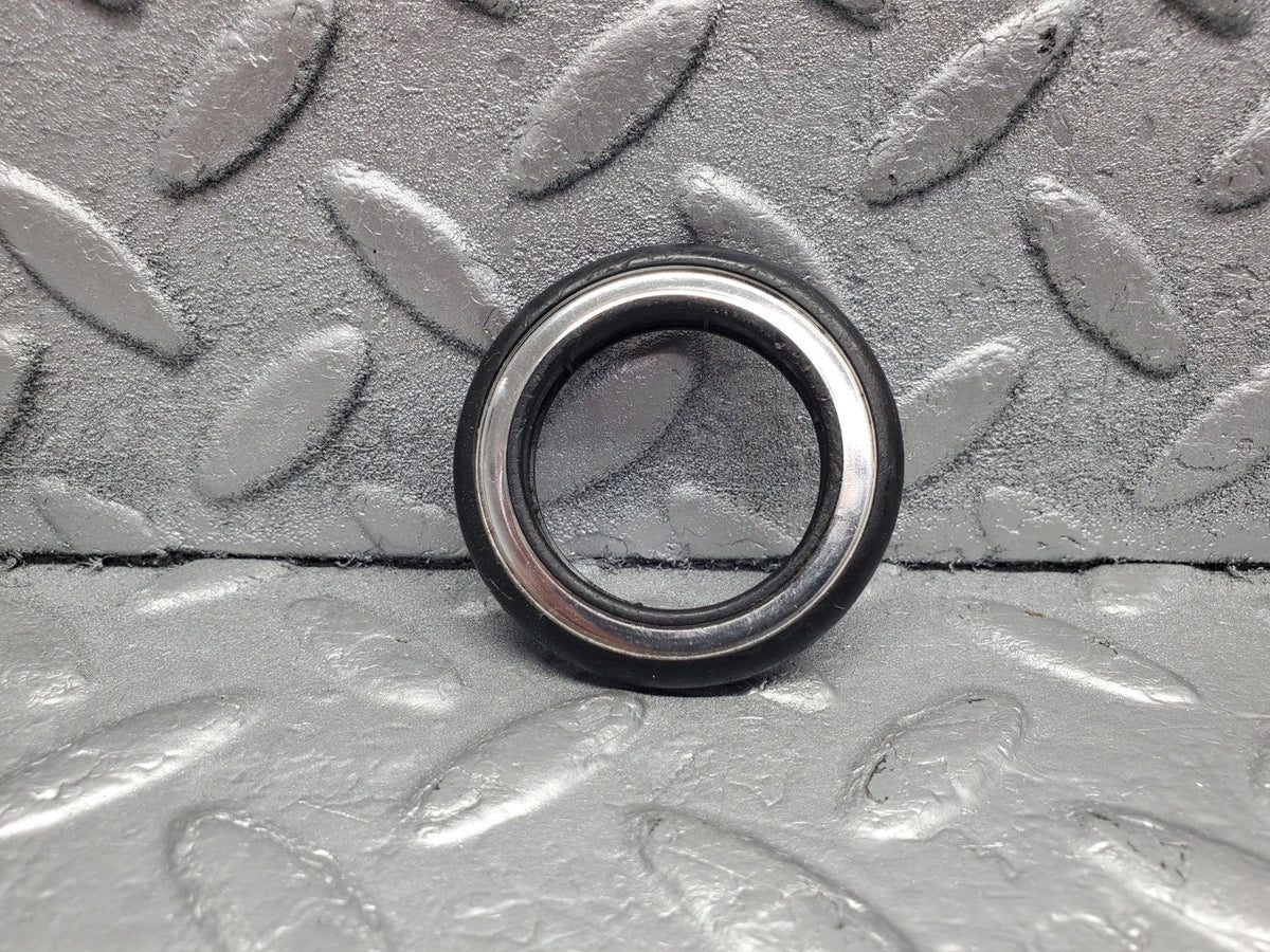 W201 Baby Benz ignition switch chrome ring trim used OEM