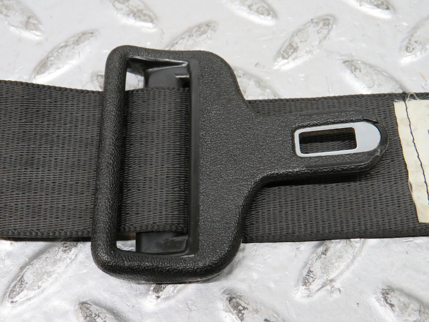 32089 Mercedes-Benz W123 230E Front Left Seat Belt & Buckle 1238602586