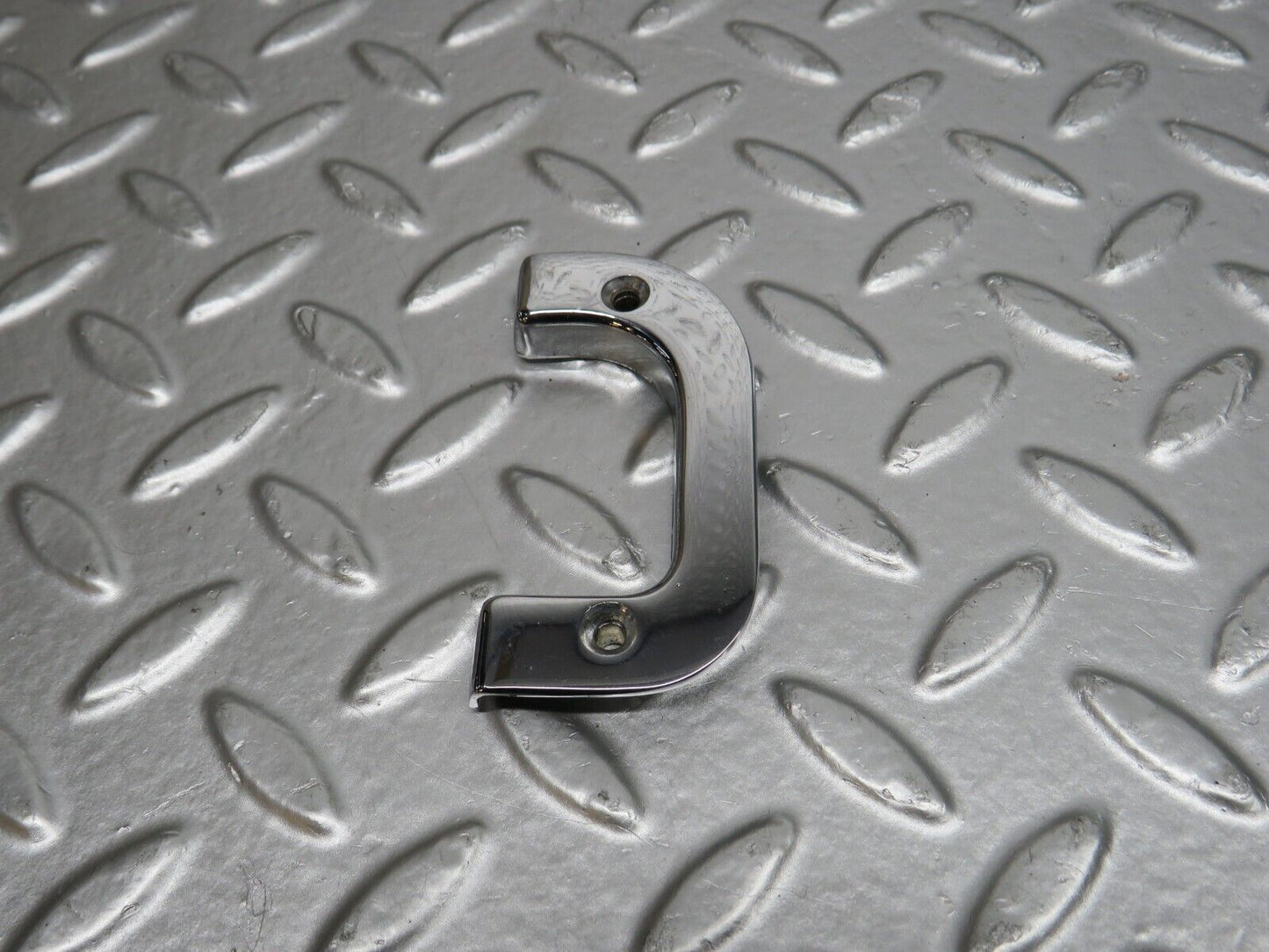 32179 Mercedes-Benz W123 230E Left Interior Chrome Door Latch Trim 1237230124