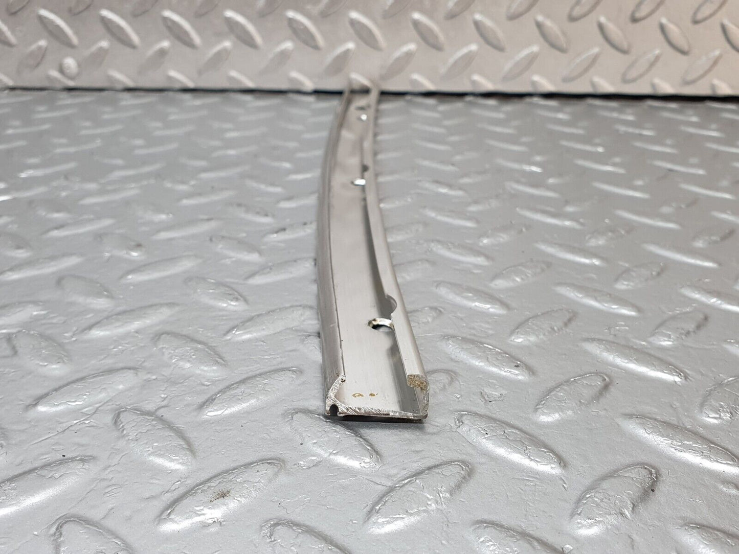 43039 Mercedes-Benz R107 Hardtop B Pillar Chrome Trim Left Side