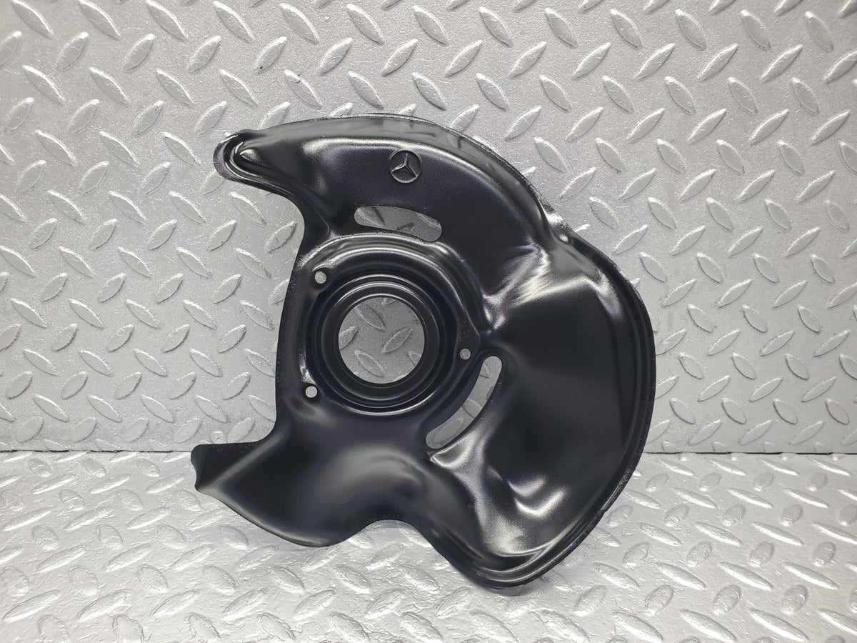 W201 Baby Benz front left brake disc protection plate used OEM