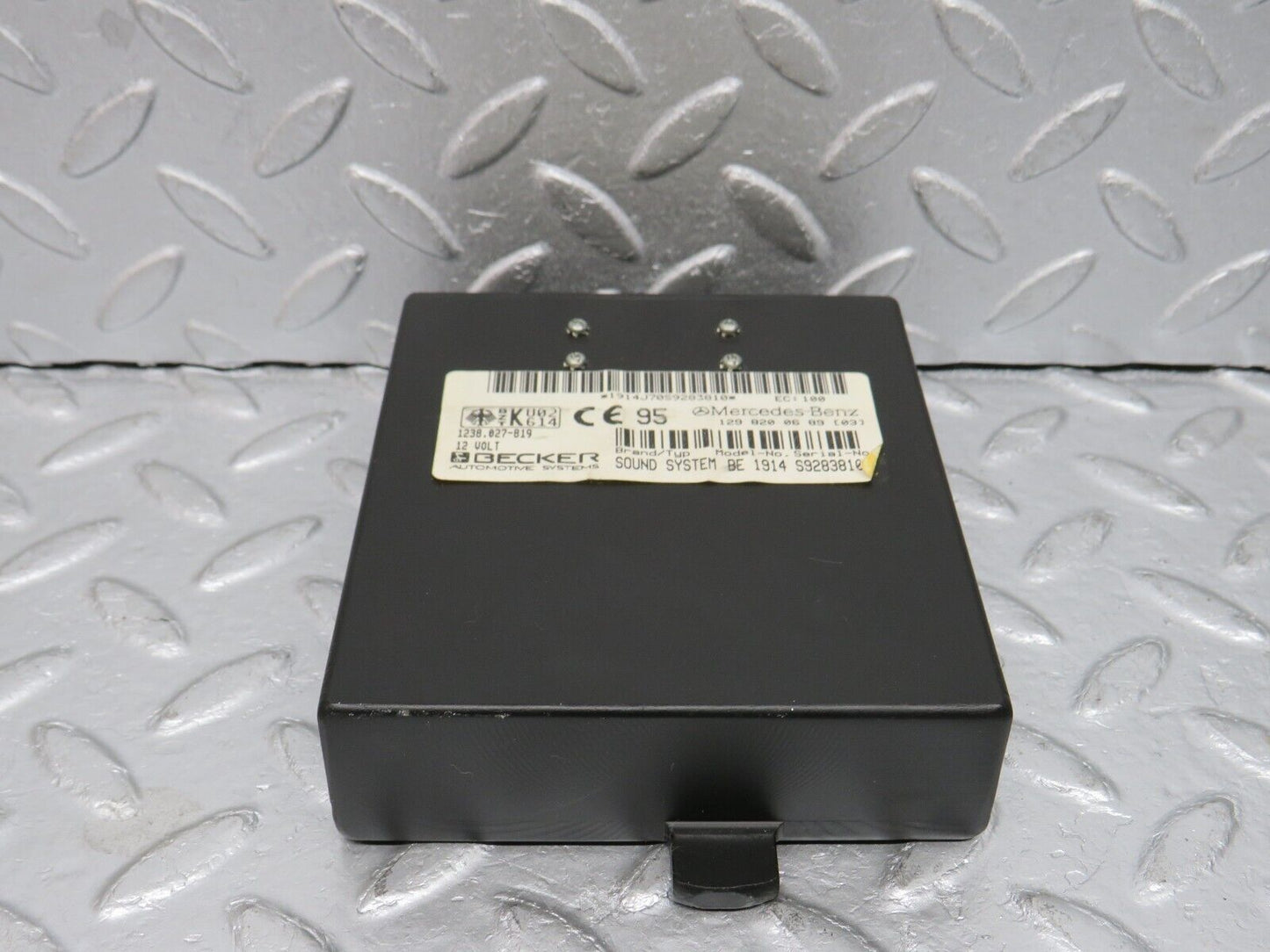 39559 Mercedes-Benz R129 320SL Coupe Audio Amplifier Control Unit Module 1298200689