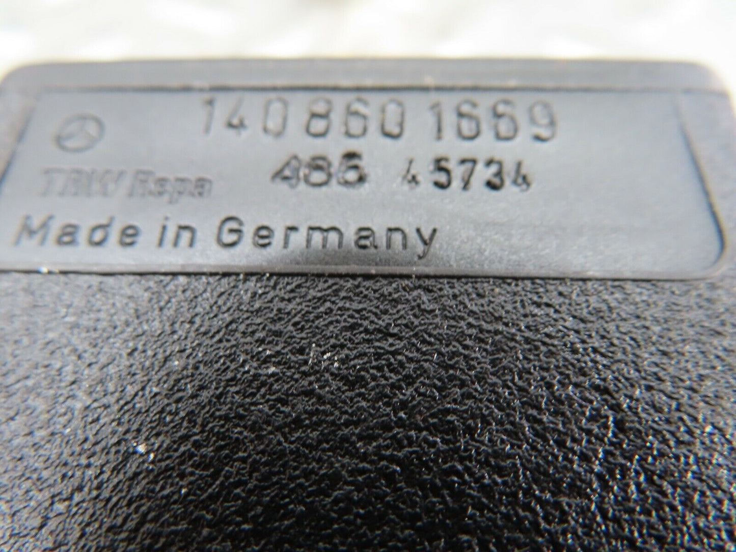 19662 Mercedes-Benz C140 CL420 Coupe Rear L Seat Belt With Buckle 1408601385