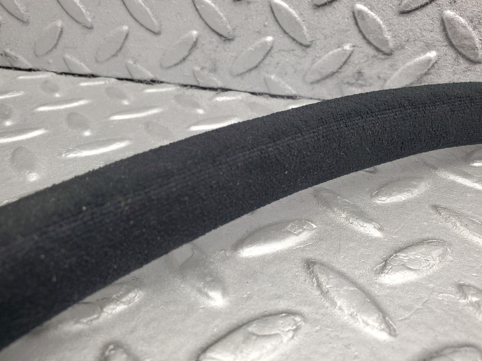 W201 Baby Benz door edge seal rear left side black used OEM