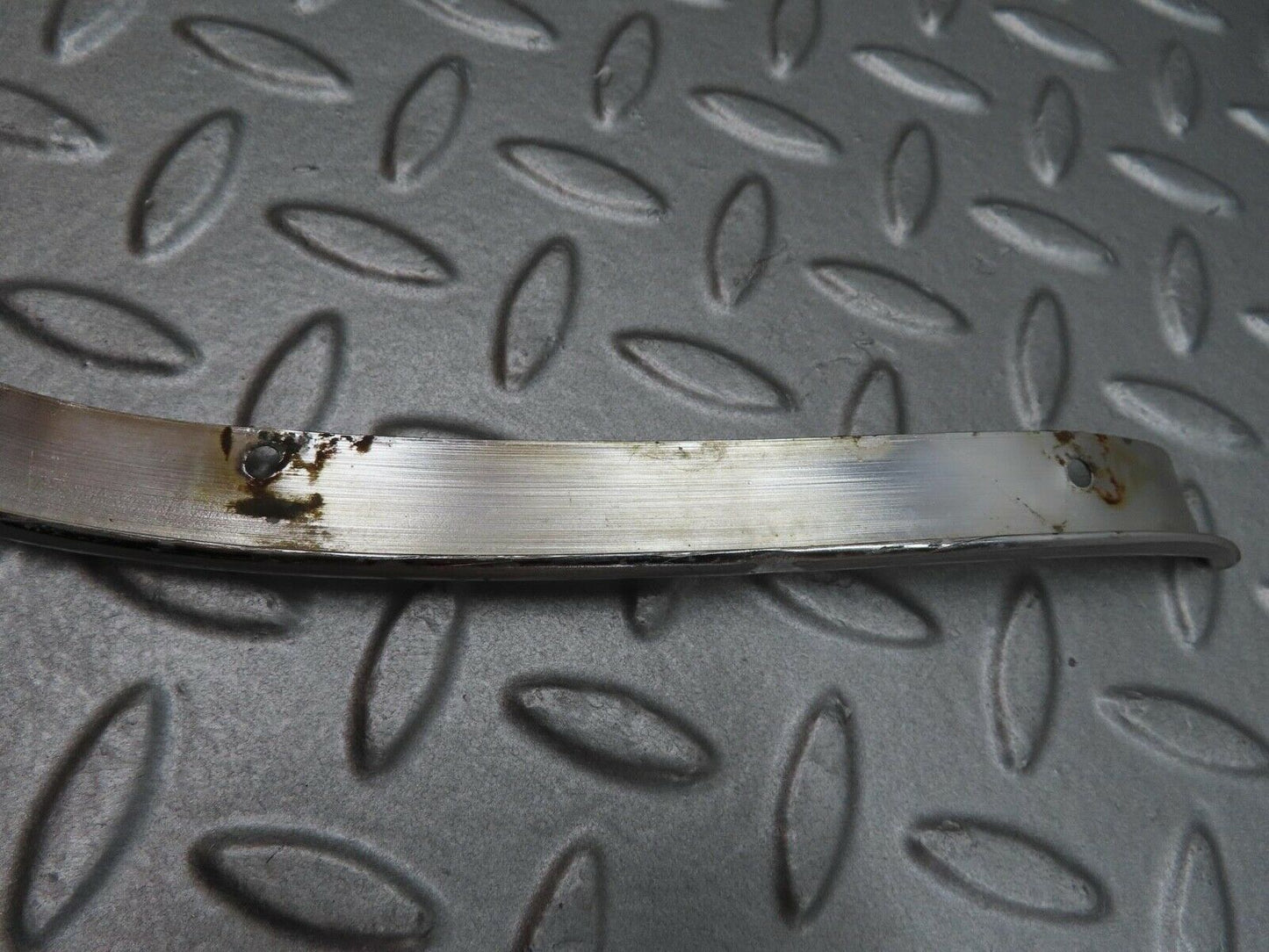 14163 Mercedes-Benz C107 280SLC Headlight Upper Chrome Fender Trim Left Pair
