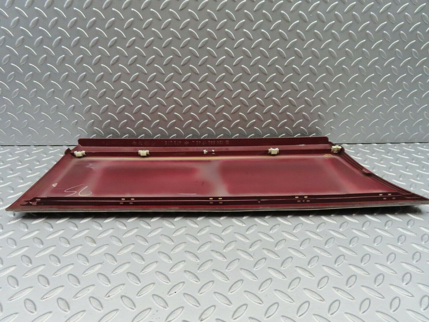 6590 Mercedes-Benz S124 E220 Wagon Rear Left Door Lower Moulding 1246901740