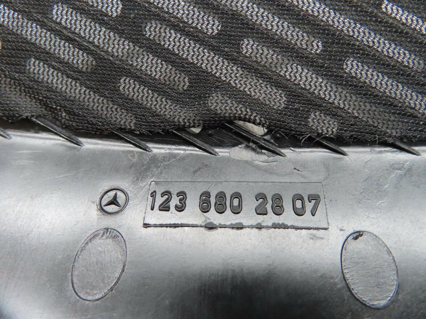 15840 Mercedes-Benz W123 280E Front Right Speaker Cover 1236802807