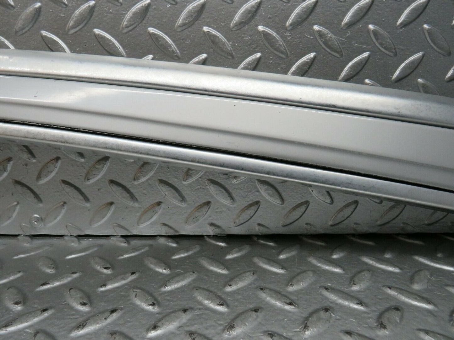 23364 Mercedes-Benz W116 350SE A Pillar Chrome Moulding Trim Right Side
