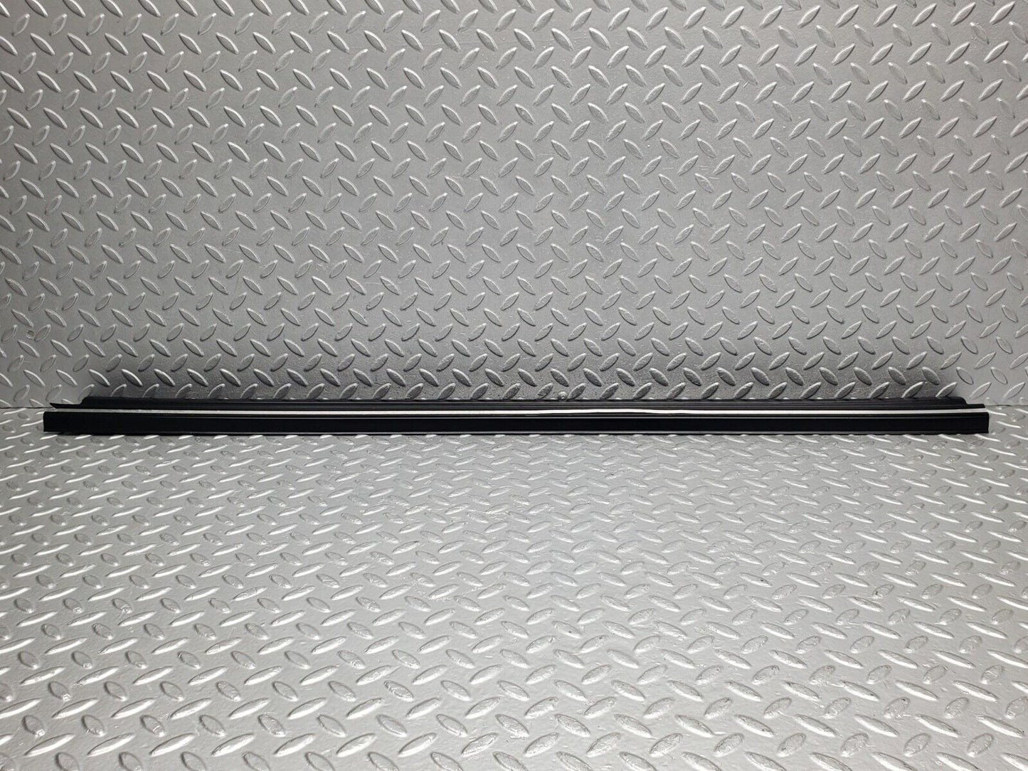 46330 Mercedes-Benz C123 280CE Coupe Door Sill Trim Black Left Side
