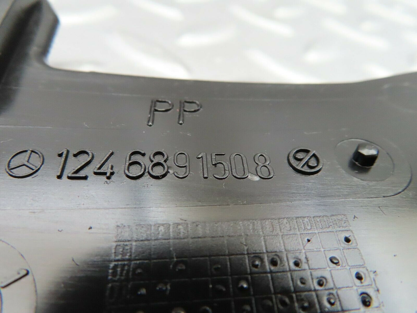6535 Mercedes-Benz S124 E220 Wagon Under Dash Panel Cover Left Side 1246891508