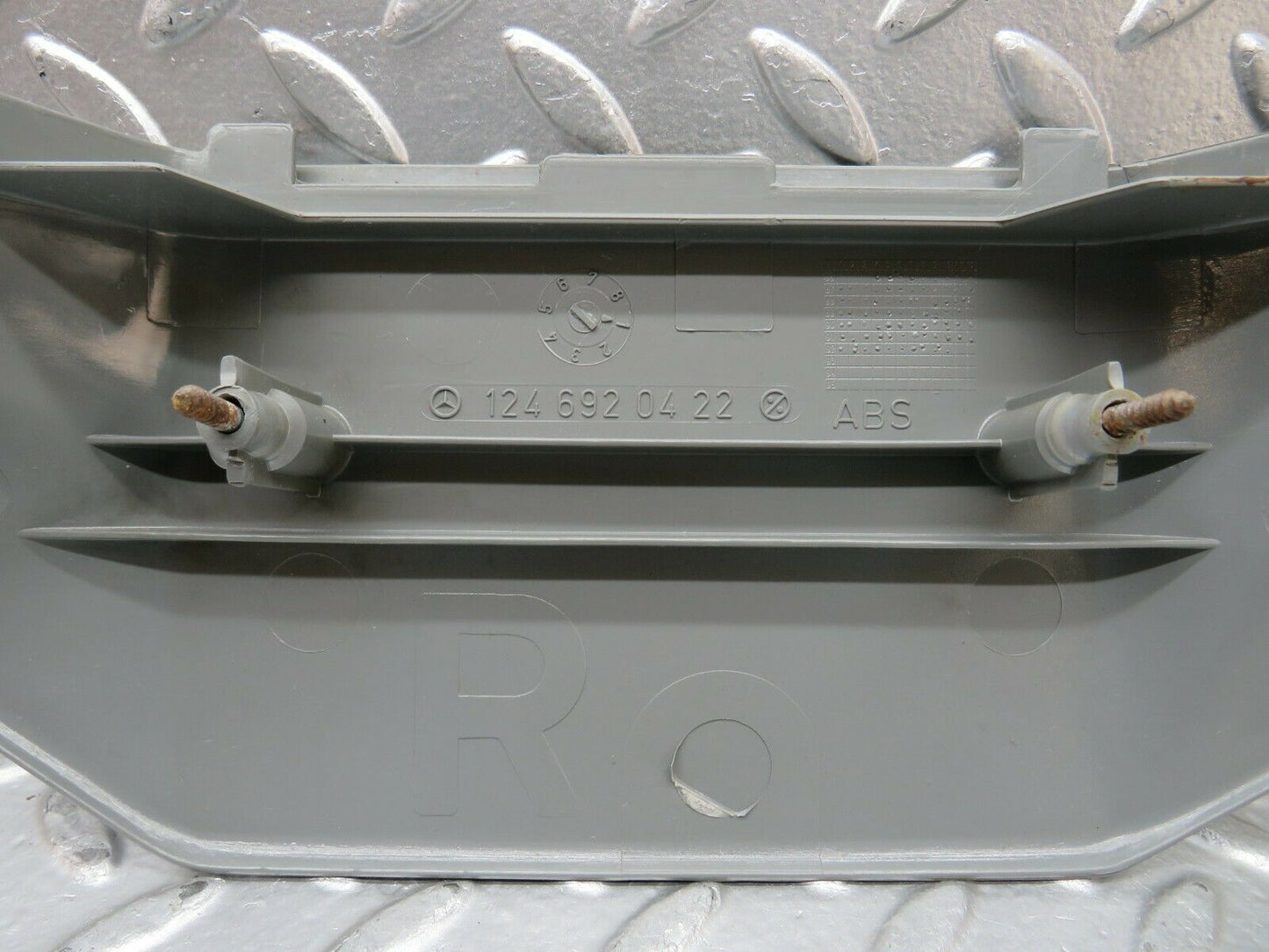 24193 Mercedes-Benz S124 220TE B Pillar Lower Cover Right Side 1246920422