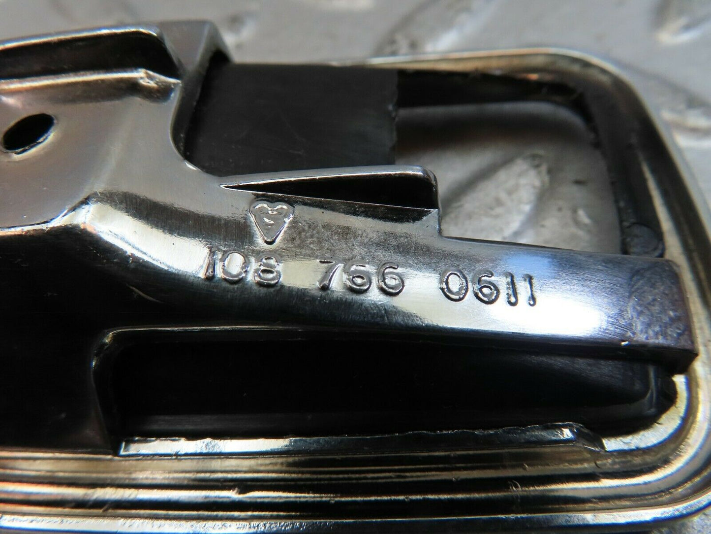 9611 Mercedes-Benz C123 280CE Coupe Chrome Frame For Door Opener 1087660611