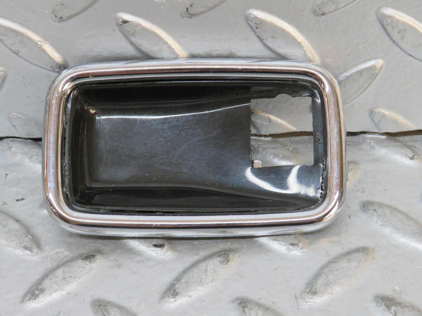 28811 Mercedes-Benz W123 230E Chrome Frame For Door Opener  Left 1087660511