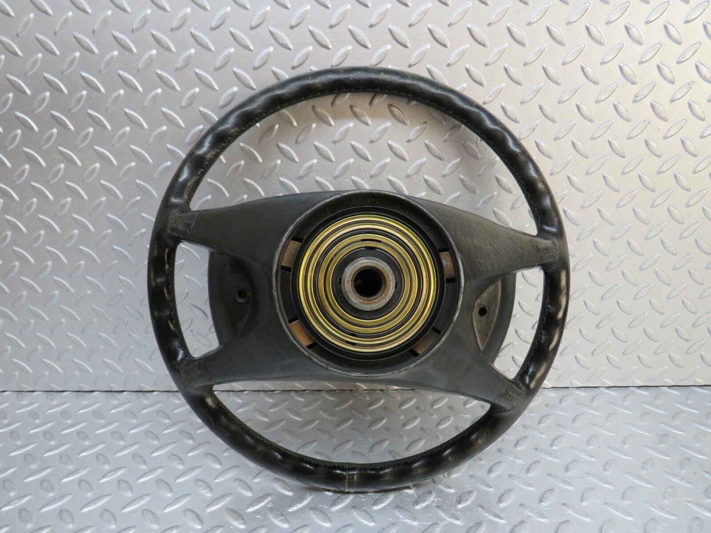 37033 Mercedes-Benz C126 420SEC Coupe Leather Steering Wheel 1264640517
