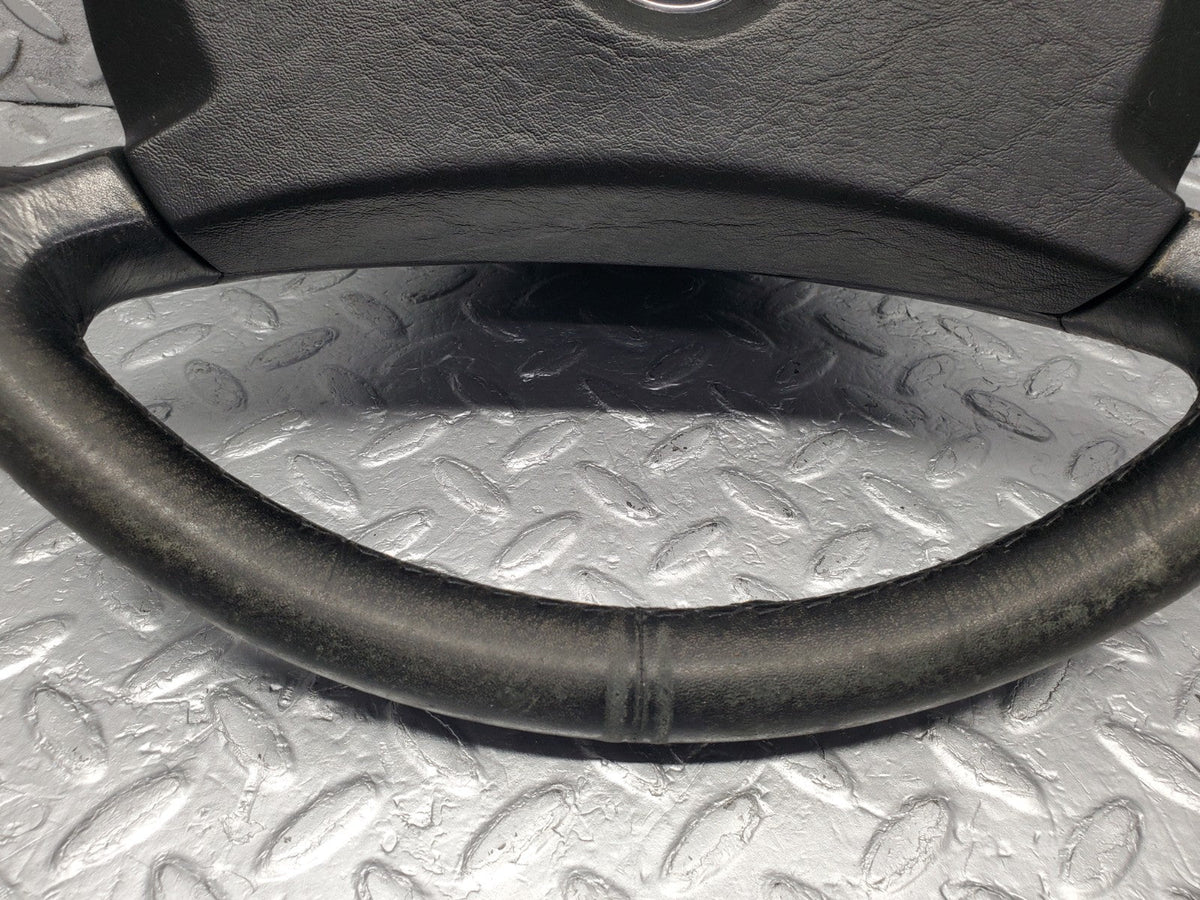W201 Baby Benz leather steering wheel used OEM