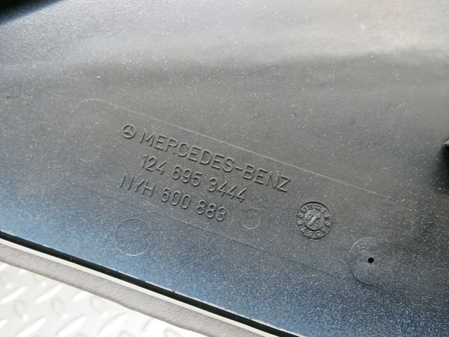 22464 Mercedes-Benz C124 E220 C Pillar Cover Panel Right Side Grey 1246953444