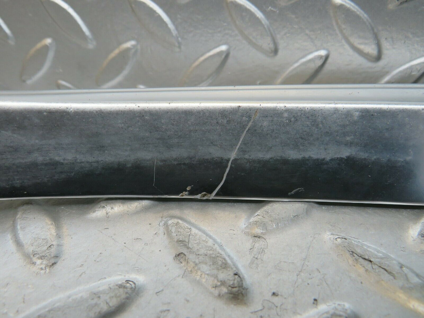 23369 Mercedes-Benz W116 350SE C Pillar Chrome Moulding Trim Left Side