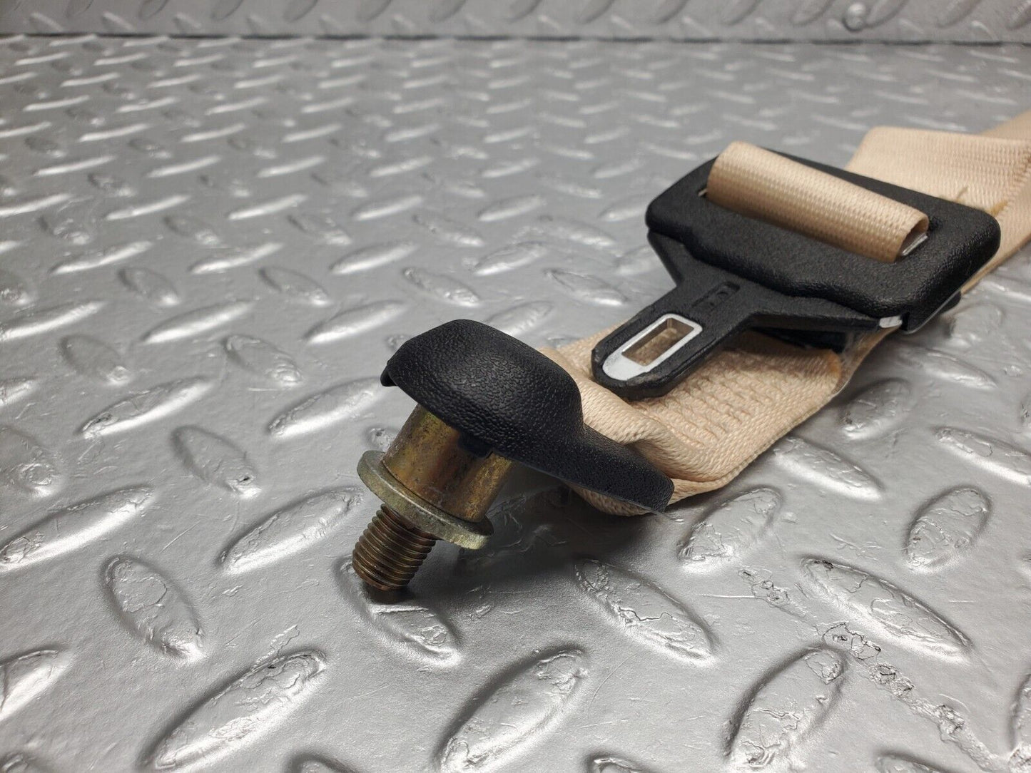 46979 Mercedes-Benz R129 320SL Coupe Rear Seat Belt With Buckles 1298600369