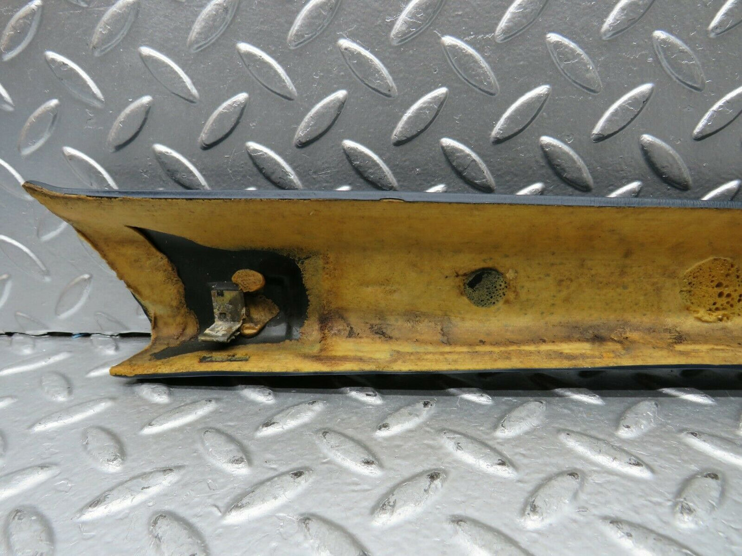 22943 Mercedes-Benz C123 230CE Coupe A Pillar Cover Trim Left Side Blue