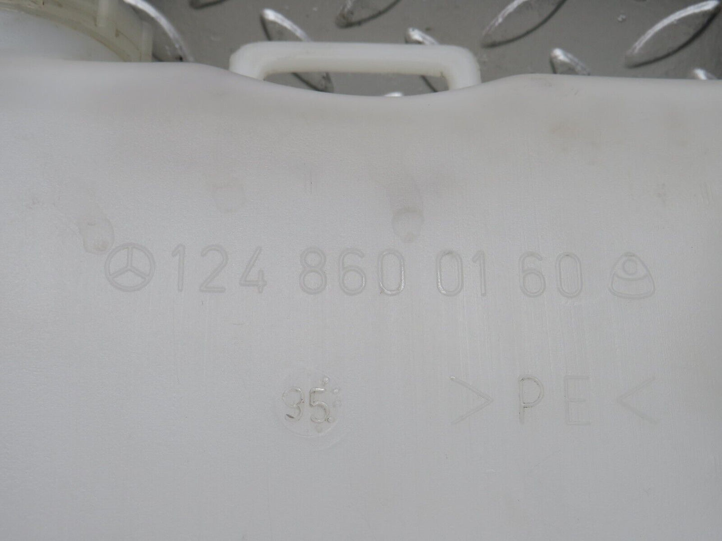 27597 Mercedes-Benz S124 300TE Rear Windscreen Washer Reservoir 1248600160