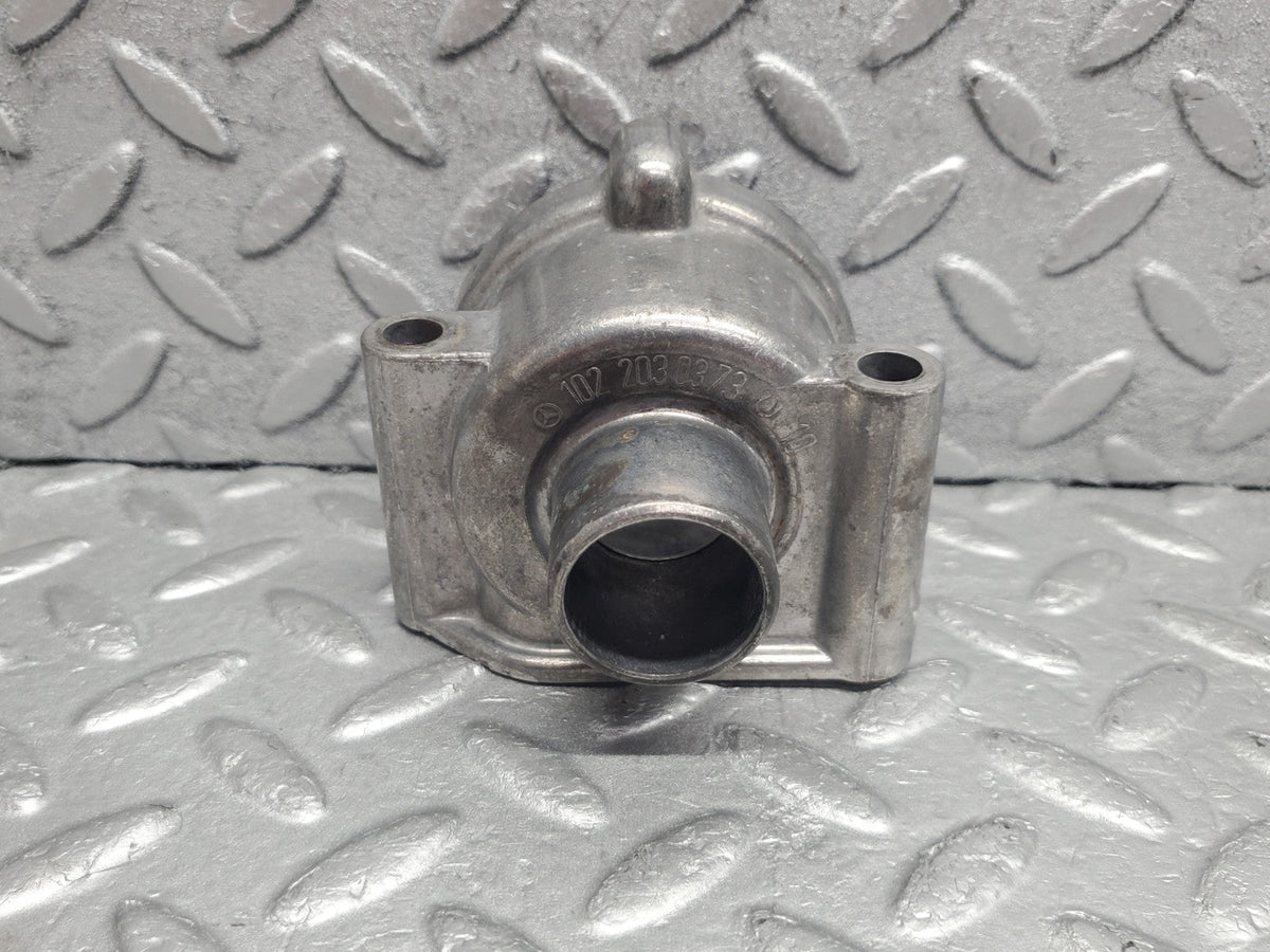 W201 Baby Benz thermostat housing used OEM